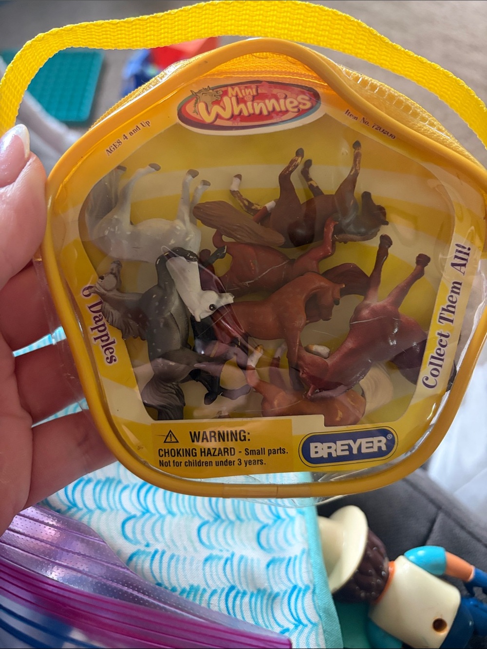 Lot of NIB Breyer Mini Dapples Horses— 7 included